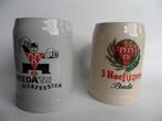 3 Hoefijzers bier pullen 2 x, Breda,se bierfeesten, Verzenden, Zo goed als nieuw, Pul(len), Overige merken
