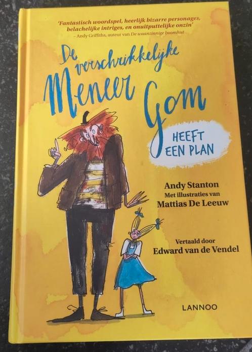 Andy Stanton - De verschrikkelijke meneer Gom heeft een plan, Boeken, Kinderboeken | Jeugd | onder 10 jaar, Zo goed als nieuw