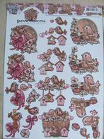 NIEUW vel YVONNE Creations KNIPVEL vogels MOEDERDAG CD10483, Ophalen of Verzenden, Nieuw, Man of Vrouw, Knipvel