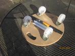transportbrett met rollen, Doe-het-zelf en Verbouw, Hout en Planken, Ophalen, Minder dan 25 mm, Zo goed als nieuw, Plank