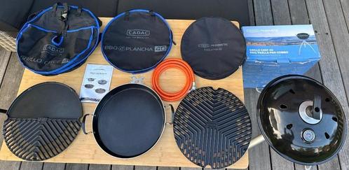 Cadac Grillo Chef 40 BBQ/Paella Pan Combo gasbarbecue, Tuin en Terras, Gasbarbecues, Zo goed als nieuw, Ophalen