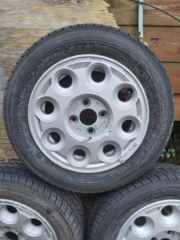 Nieuwe 14 inch lichtmetalen velgen  Nissan Sunny GTI (N13) beschikbaar voor biedingen
