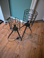Mooie industriële raster lampen., Huis en Inrichting, Ophalen of Verzenden, Zo goed als nieuw, Minder dan 100 cm