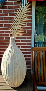 banaan blad vaas, Huis en Inrichting, Woonaccessoires | Vazen, Ophalen of Verzenden, Zo goed als nieuw, Overige kleuren, Minder dan 50 cm