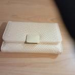 Beige Slangenprint Portemonnee, Overige merken, Beige, Ophalen of Verzenden, Zo goed als nieuw