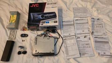 JVC KD-R731BT auto radio compleet met accessoires beschikbaar voor biedingen