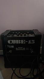 Roland Cube 15 Gitaarversterker - Prima Staat, Ophalen, Gebruikt, Gitaar, Minder dan 50 watt