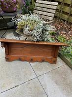 Antieke eiken kapstok met leeuwenkoppen, Ophalen