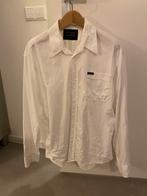 Wit overhemd met lange mouwen Wrangler, maat L, (als) nieuwe, Verzenden, Zo goed als nieuw, Wit