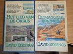 David Eddings: Magische koningin en Lied van de Orbus, Boeken, Ophalen of Verzenden, Gelezen, David Eddings