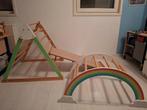 Montessori Klimrek met glijbaan en regenboog, Ophalen, Zo goed als nieuw, Overige typen
