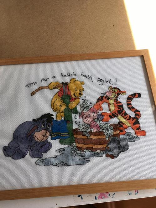 Borduurwerk Winny de Pooy ingelijst ., Hobby en Vrije tijd, Borduren en Borduurmachines, Nieuw, Overige typen, Handborduren, Ophalen of Verzenden