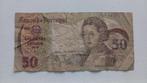 Bankbiljet Portugal - 50 Escudos, Ophalen of Verzenden, Overige landen, Los biljet