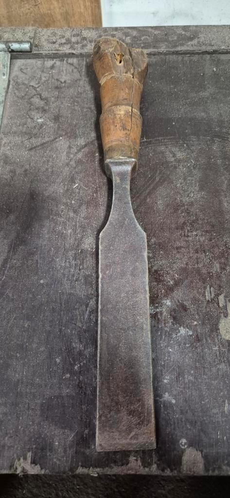 Oude Steekbeitel antieke beitel, Antiek en Kunst, Antiek | Gereedschap en Instrumenten, Ophalen of Verzenden