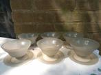 pudding/dessertschaaltjes/ijscoupes, Huis en Inrichting, Overige materialen, Overige typen, Ophalen of Verzenden, Zo goed als nieuw
