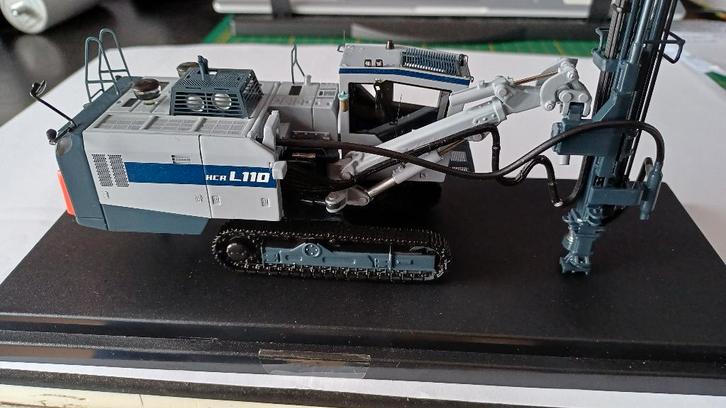 Miniatuur kraan 1:50, Hobby en Vrije tijd, Modelauto's | 1:50, Nieuw, Hijskraan, Tractor of Landbouw, Overige merken, Ophalen of Verzenden