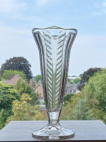 Vaas Ankerglas Bernsdorf Brüssel Persglas Art Deco beschikbaar voor biedingen