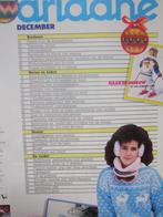 Ariadne Maandblad voor Handwerken december 1986, Ophalen of Verzenden, Zo goed als nieuw, Handborduren, Patroon