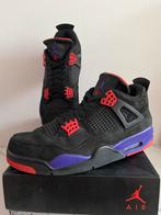 Nike Air Jordan 4 Retro Raptors Drake OVO - 43, Ophalen of Verzenden, Gedragen, Zwart, Sneakers of Gympen