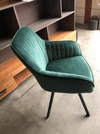 Nieuwe Velvet Stoel met Stalen Onderstel - Zithoogte 47cm, Ophalen, ., Overige kleuren, .