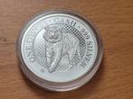 St Helena. One Ounce Cash 999 Silver. Indian Wildlife: Tiger, Ophalen of Verzenden, Zilver