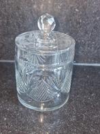 Kristallen Bonbonpot Clear Crystal Industries 1980s, Ophalen of Verzenden