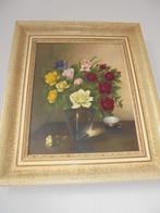 Rozen oud olieverf 50x40 cm doekmaat, Ophalen