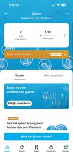 2 volle glazenzegels albert heijn, Tickets en Kaartjes, Eén persoon