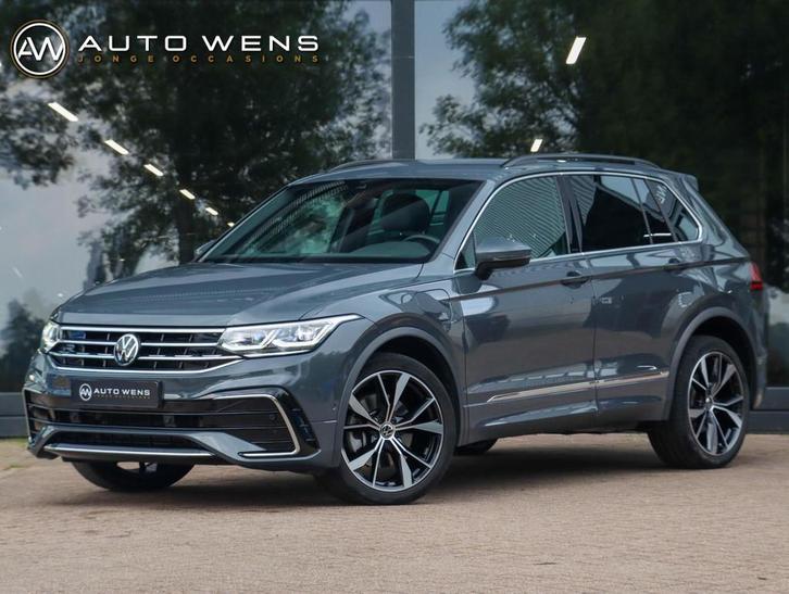 Volkswagen Tiguan 1.4 eHybrid R-Line 245PK Matrix LED 20 inc, Auto's, Volkswagen, Bedrijf, Te koop, Tiguan, ABS, Adaptive Cruise Control
