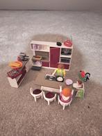 Playmobil keuken met gezin, Ophalen of Verzenden, Gebruikt, Complete set