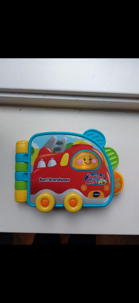 Als nieuw Vtech Bart brandweer verhaaltjes boek, liedjes, li, Kinderen en Baby's, Speelgoed | Babyspeelgoed, Zo goed als nieuw
