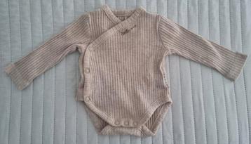 Little one maat 38 44 prematuur rompertje beige shirtje beschikbaar voor biedingen