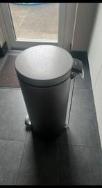 Brabantie prullenbak 23-30 liter, Huis en Inrichting, Gebruikt, Met pedaal, 50 tot 75 cm, Ophalen of Verzenden