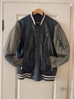 Be Edgy College Jack Biker Jacket Leren Jas Maat L+ zwart, Kleding | Heren, Verzenden, Zo goed als nieuw, Zwart