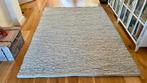 Vloerkleed 100% wol, Ophalen, Grijs, 150 tot 200 cm, 200 cm of meer