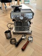 Sage Barista Express RVS, Ophalen, Espresso apparaat, Koffiebonen, Zo goed als nieuw