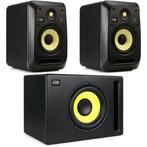 KRK set, Audio, Tv en Foto, Luidsprekers, Zo goed als nieuw, 120 watt of meer, Front, Rear of Stereo speakers, Ophalen