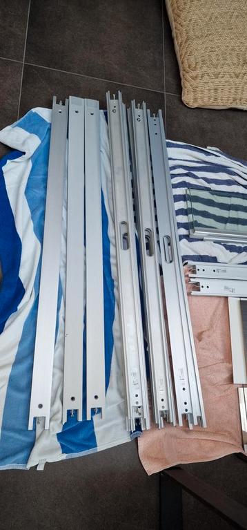 Ikea Besta Framstä TV Meubel achterwand glas en platen 240 - afbeelding 4