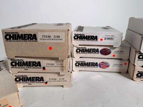 Meerdere Chimera softboxringen voor diverse flitsmerken, Audio, Tv en Foto, Fotografie | Fotostudio en Toebehoren, Zo goed als nieuw