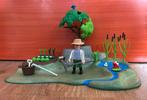 Playmobil groentenman moestuin vijfer groenten gereedscap, Ophalen of Verzenden, Gebruikt, Complete set
