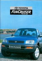 Brochure Toyota FunCruiser 1996, Boeken, Ophalen of Verzenden, Gelezen, Toyota