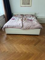 Hulsta Tweepersoonsbed ombouw met 1 nachtkastje, Ophalen, Tweepersoons, Zo goed als nieuw, 180 cm
