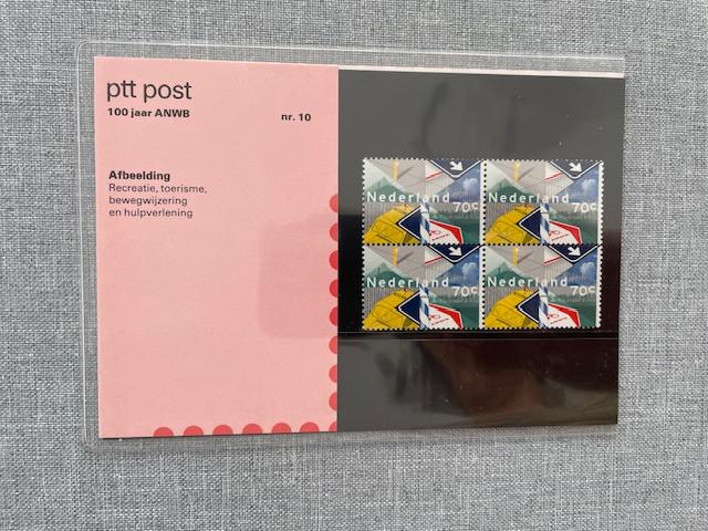 Postzegelmapje PZM10 - 100 jaar A.N.W.B. 1983 Postfris, Postzegels en Munten, Ophalen of Verzenden, Na 1940, Postfris