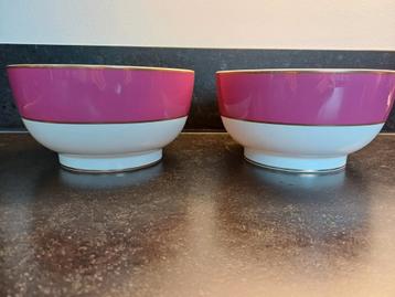 Pip Studio Chique Gold-Pink Kommen 20 cm (Set van 2) beschikbaar voor biedingen