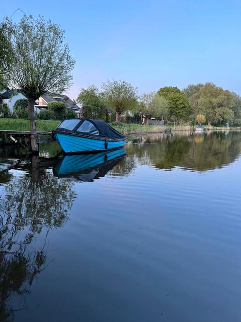 Juniko 460 sloep, Watersport en Boten, Sloepen, Zo goed als nieuw, Tot 10 pk, 3 tot 6 meter, Buitenboordmotor, Benzine, Polyester