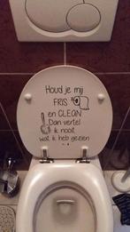 Toiletzitting rug sticker, Ophalen of Verzenden, Nieuw