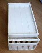 bed tafeltje dienblad, Ophalen of Verzenden, Gebruikt, Rechthoekig, Hout