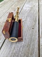 fraaie kijker telescoop met kist, Verzenden