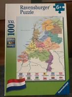 Ravensburger puzzel 100XXL.Provincies Nederland, Ophalen, Minder dan 500 stukjes, Zo goed als nieuw, Legpuzzel
