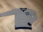 We Fashion trui mt 158/164 blauw wit, Trui of Vest, Ophalen of Verzenden, Zo goed als nieuw, Jongen